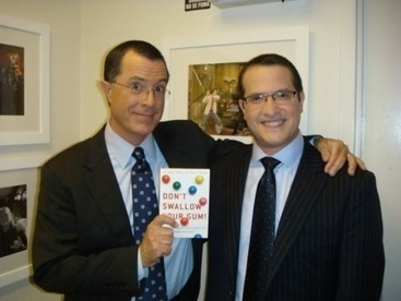 aaron and stephen colbert
